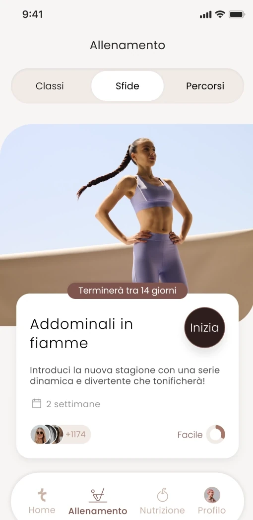 Traininpink workout and fitness app