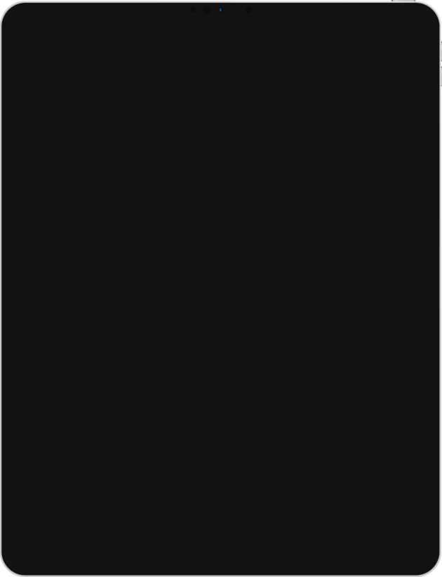 iPad mockup